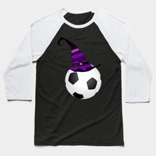 Halloween Witch Hat Soccer Baseball T-Shirt